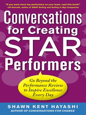 cover image of Conversations for Creating Star Performers